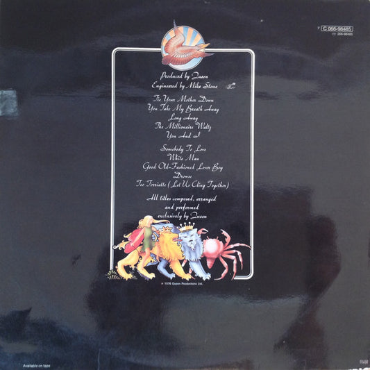 Queen : A Day At The Races (LP, Album, Gat)