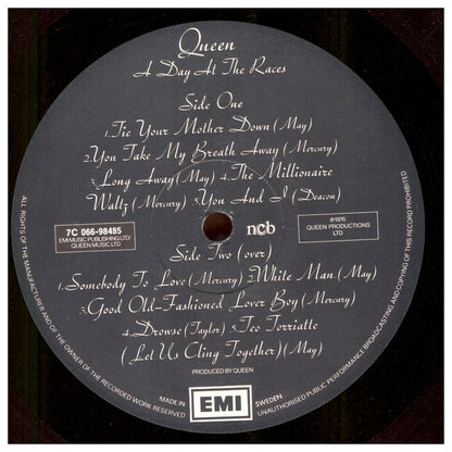 Queen : A Day At The Races (LP, Album, Gat)