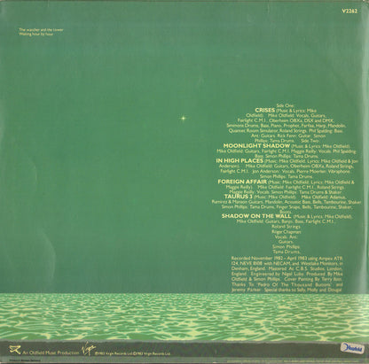 Mike Oldfield : Crises (LP, Album, RE)