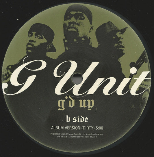 G-Unit : Poppin' Them Thangs / G'd Up (12", Promo)