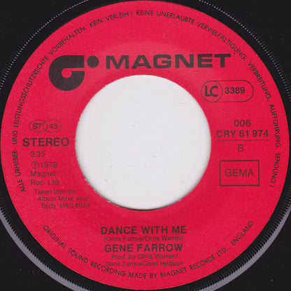Gene Farrow : Hey You Should Be Dancing (7", Single)