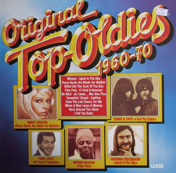 Various : Original Top Oldies 1960-70 (LP, Comp)