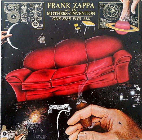 Frank Zappa And The Mothers Of Invention* : One Size Fits All (LP, Album, RP, Gat)