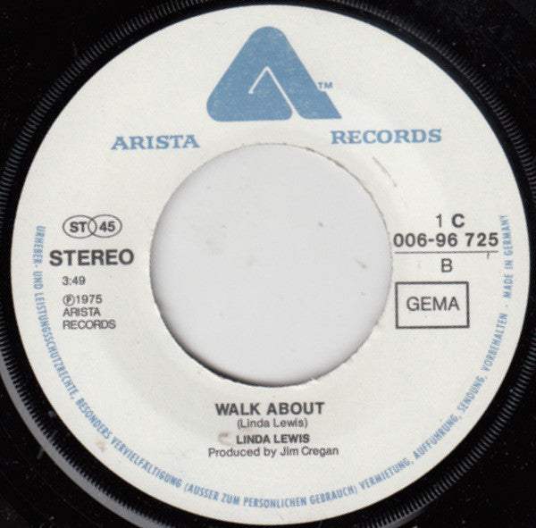 Linda Lewis : It's In His Kiss (7", Single)