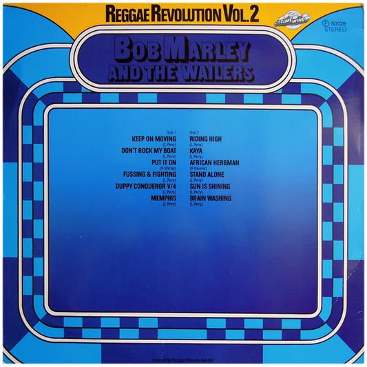 Bob Marley & The Wailers : Reggae Revolution Vol. 2 (LP, Album, RP)