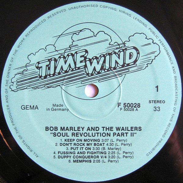 Bob Marley & The Wailers : Reggae Revolution Vol. 2 (LP, Album, RP)