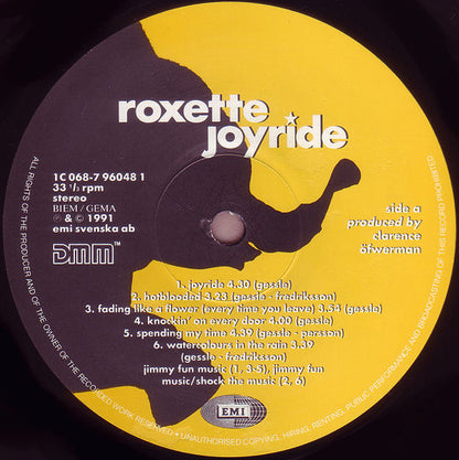 Roxette : Joyride (LP, Album)