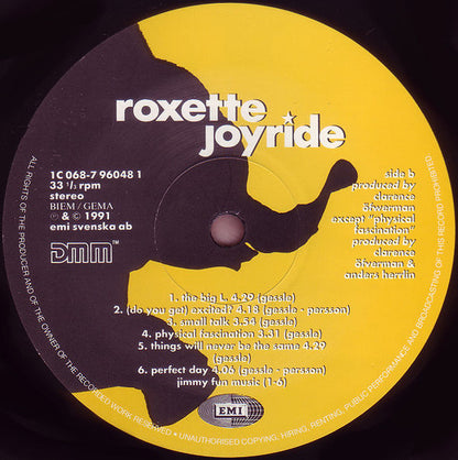 Roxette : Joyride (LP, Album)