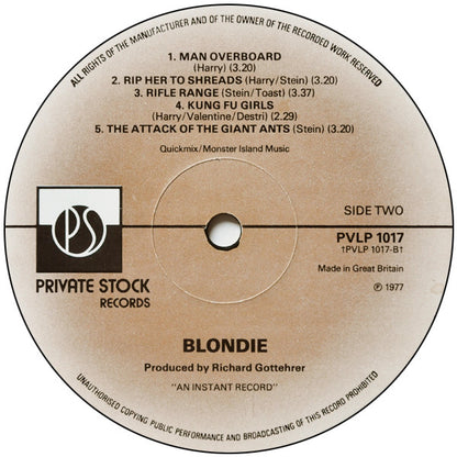 Blondie : Blondie (LP, Album)