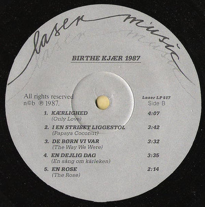 Birthe Kjær : 1987 (LP, Album)