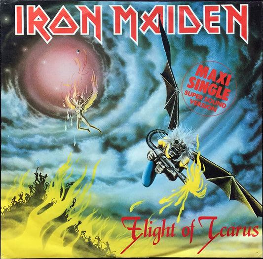 Iron Maiden : Flight Of Icarus  (12", Maxi)