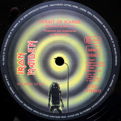 Iron Maiden : Flight Of Icarus  (12", Maxi)