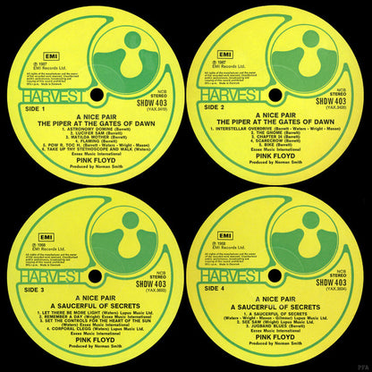 Pink Floyd : A Nice Pair (2xLP, Comp, Pha)