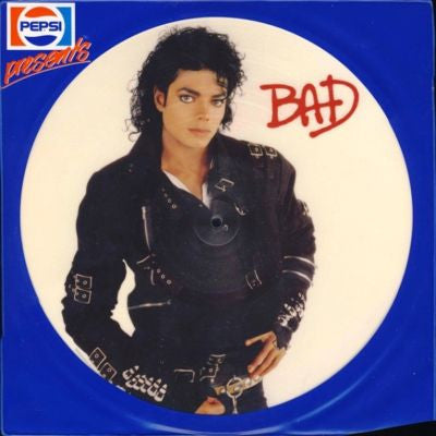 Michael Jackson : Bad (LP, Album, Pic, Promo)