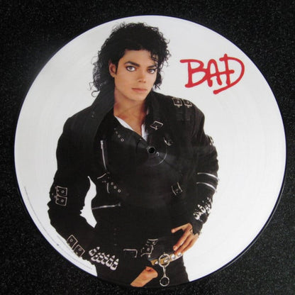 Michael Jackson : Bad (LP, Album, Pic, Promo)