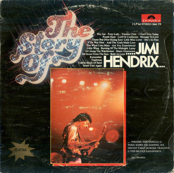 Jimi Hendrix : The Story Of Jimi Hendrix (2xLP, Comp, RP, Gat)