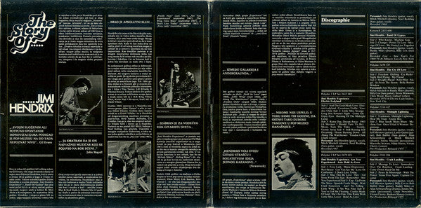 Jimi Hendrix : The Story Of Jimi Hendrix (2xLP, Comp, RP, Gat)