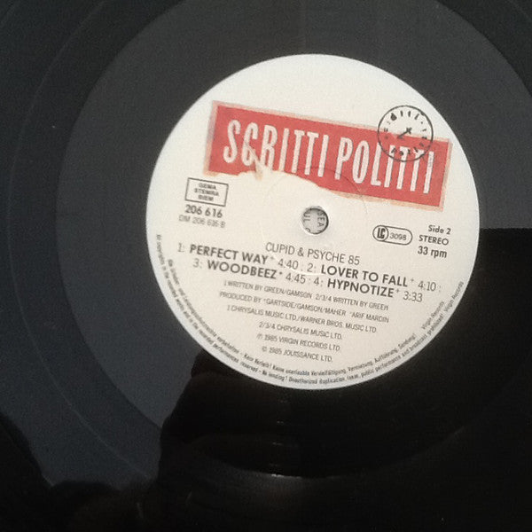 Scritti Politti : Cupid & Psyche 85 (LP, Album, Emb)