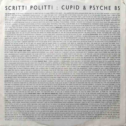 Scritti Politti : Cupid & Psyche 85 (LP, Album, Emb)
