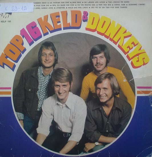 Keld & The Donkeys : Top 16 (LP)