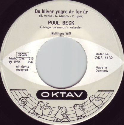 Poul Beck : Pigen På Sicilien (Fra Filmen "The Godfather") / Du Bliver Yngre År For År (7")