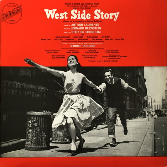 Leonard Bernstein, Stephen Sondheim, Carol Lawrence, Larry Kert, Chita Rivera, Arthur Gordon Smith : West Side Story (LP, Album, RE)