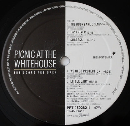 Picnic At The Whitehouse : The Doors Are Open (LP, Album)