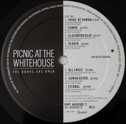 Picnic At The Whitehouse : The Doors Are Open (LP, Album)