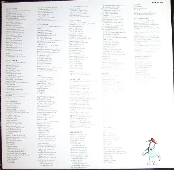 Fleetwood Mac : Mirage (LP, Album, RE)