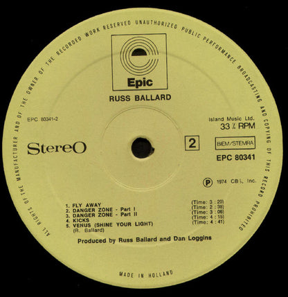 Russ Ballard : Russ Ballard (LP)