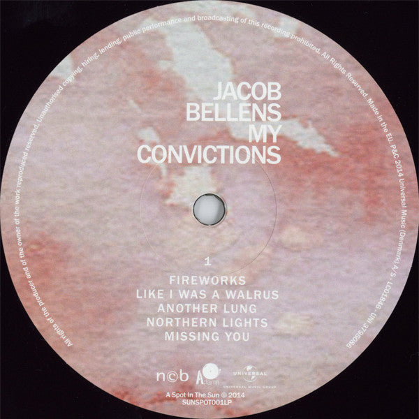 Jacob Bellens : My Convictions (LP, Album, Gat)