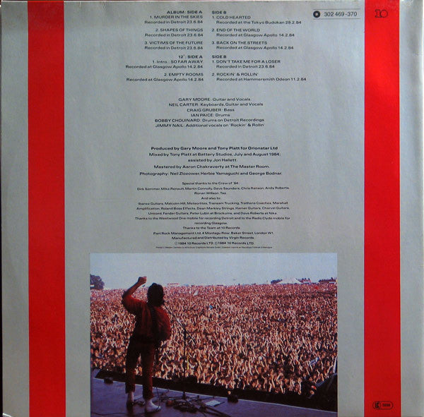 Gary Moore : We Want Moore! (LP, Album + 12")