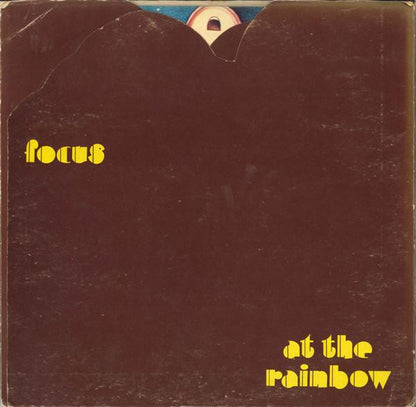Focus (2) : At The Rainbow (LP, Album, Tri)