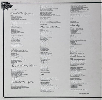 Queen : A Night At The Opera (LP, Album, Emb)