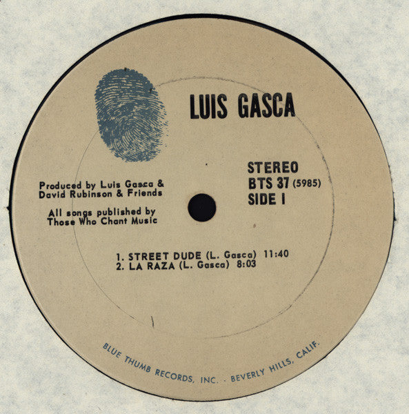 Luis Gasca : For Those Who Chant (LP, Album, Ter)