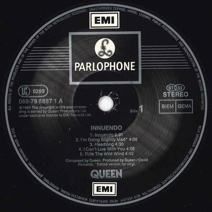 Queen : Innuendo (LP, Album)