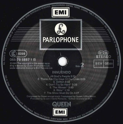 Queen : Innuendo (LP, Album)