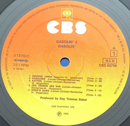 Gasolin' : Gasolin' 3 (LP, Album, RE, Ora)