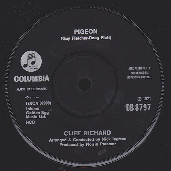 Cliff Richard : Flying Machine (7", Single)