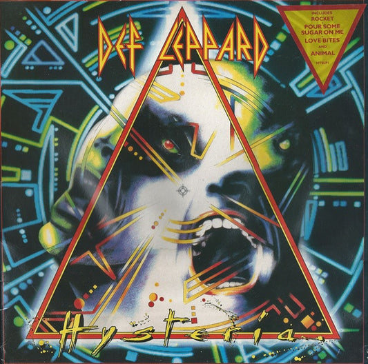 Def Leppard : Hysteria (LP, Album)