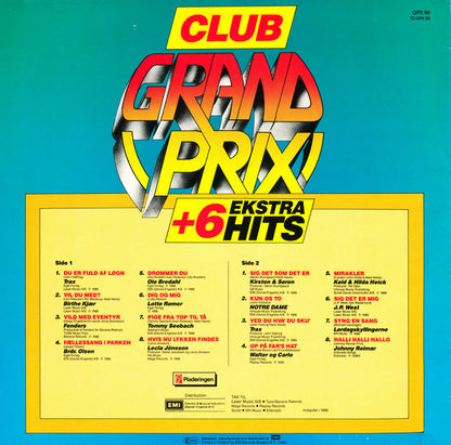 Various : Club Grand Prix 1986 (+ 6 Ekstra Hits) (LP, Comp)