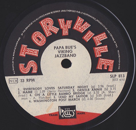 Papa Bue's Viking Jazzband* : Everybody Loves Saturday Night (LP)