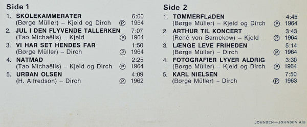 Kjeld & Dirch : Crazy - Raffineret - Morsom (LP)