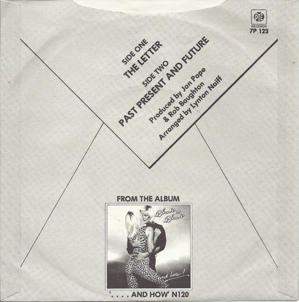 Blonde On Blonde : The Letter (7", Single, Pus)