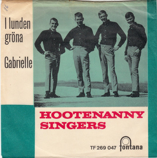 Hootenanny Singers : Gabrielle / I Lunden Gröna  (7", Single, Mono)