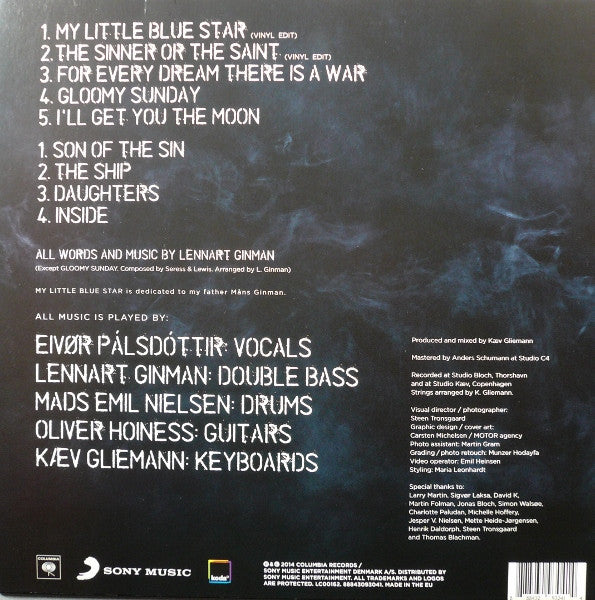 Lennart Ginman / Eivør Pálsdóttir : The Color Of Dark (LP, Album)