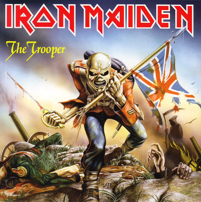 Iron Maiden : The Trooper (7", Single, RE)