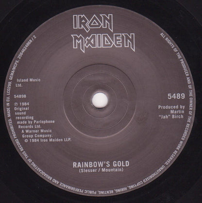 Iron Maiden : 2 Minutes To Midnight (7", Single, RE)