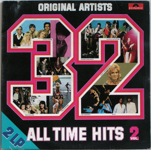Various : 32 All Time Hits Vol. 2 (2xLP, Comp)