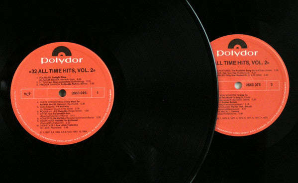 Various : 32 All Time Hits Vol. 2 (2xLP, Comp)